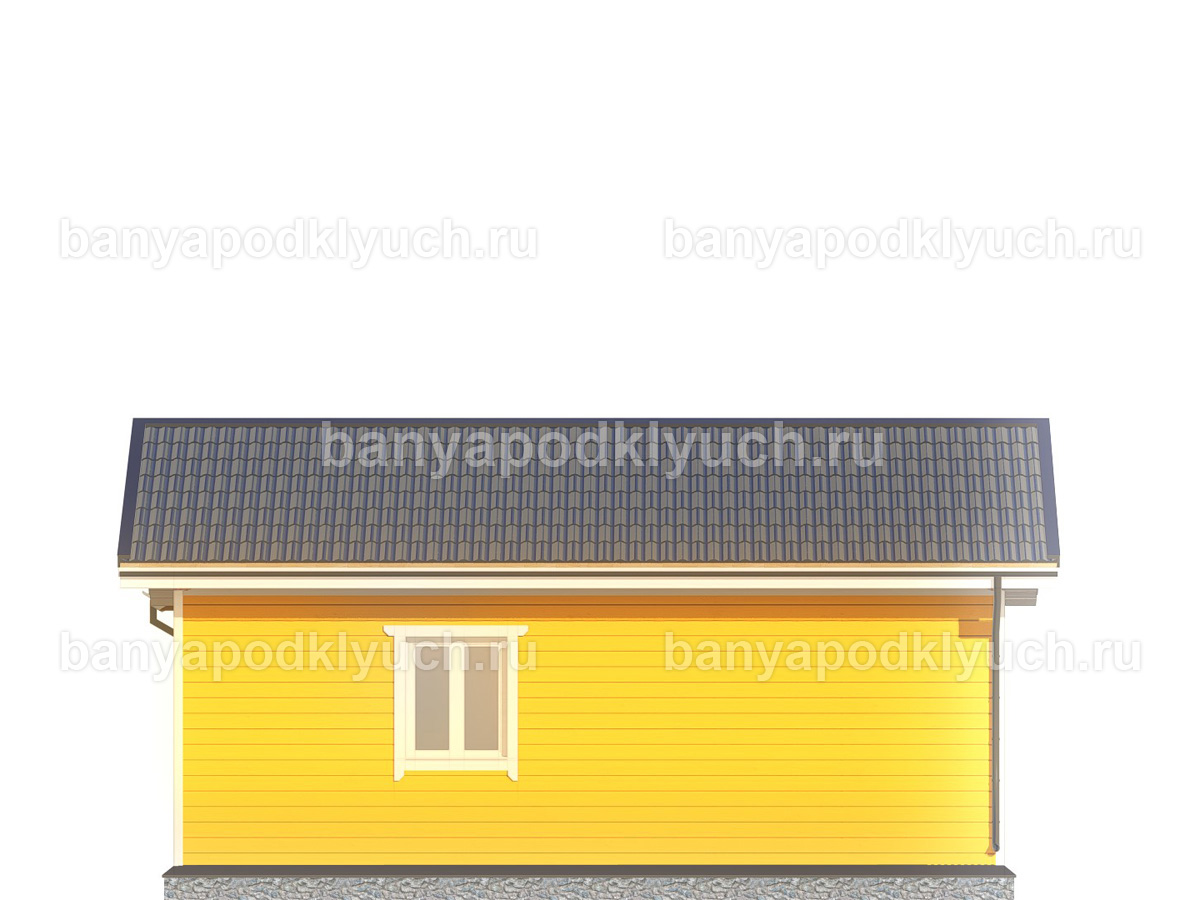 Каркасная баня 8x6 м Каркасная баня 8x6 м