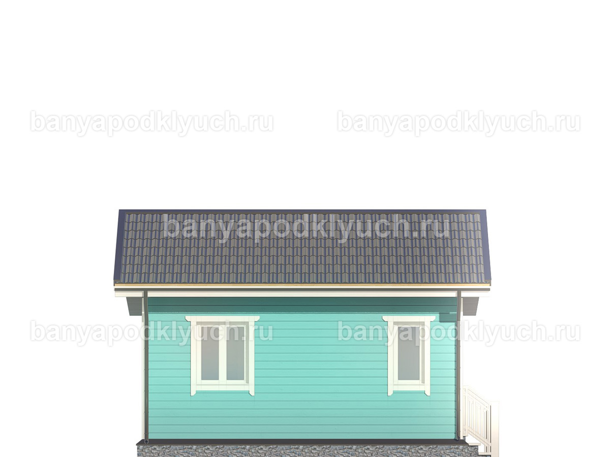 Каркасная баня 6x6 м Каркасная баня 6x6 м