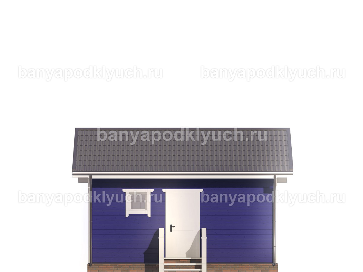 Каркасная баня 6x4 м Каркасная баня 6x4 м